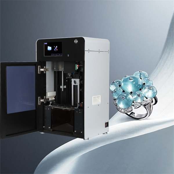Streamline the manufacturing process of gold jewelry with a 3D printer.