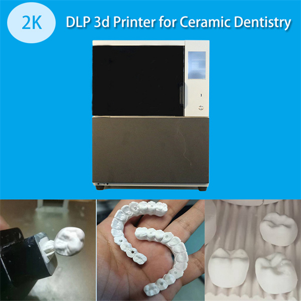 Creu disainau ceramig cymhleth yn syth â thryniadur 3D
