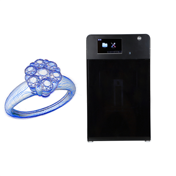 Customized 3D Printed Wedding Rings for Every Finger