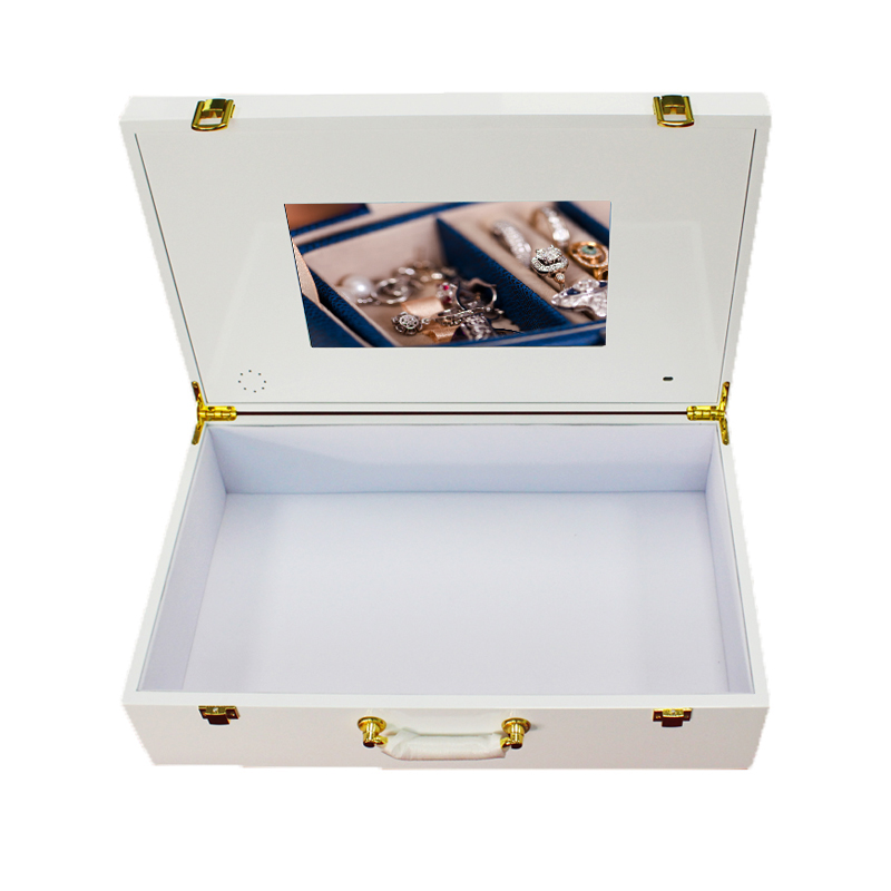 Caja de vídeo de madera