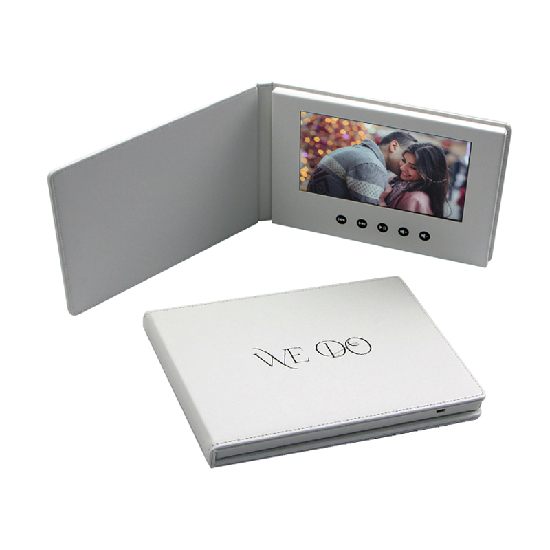 Libro de video de cuero