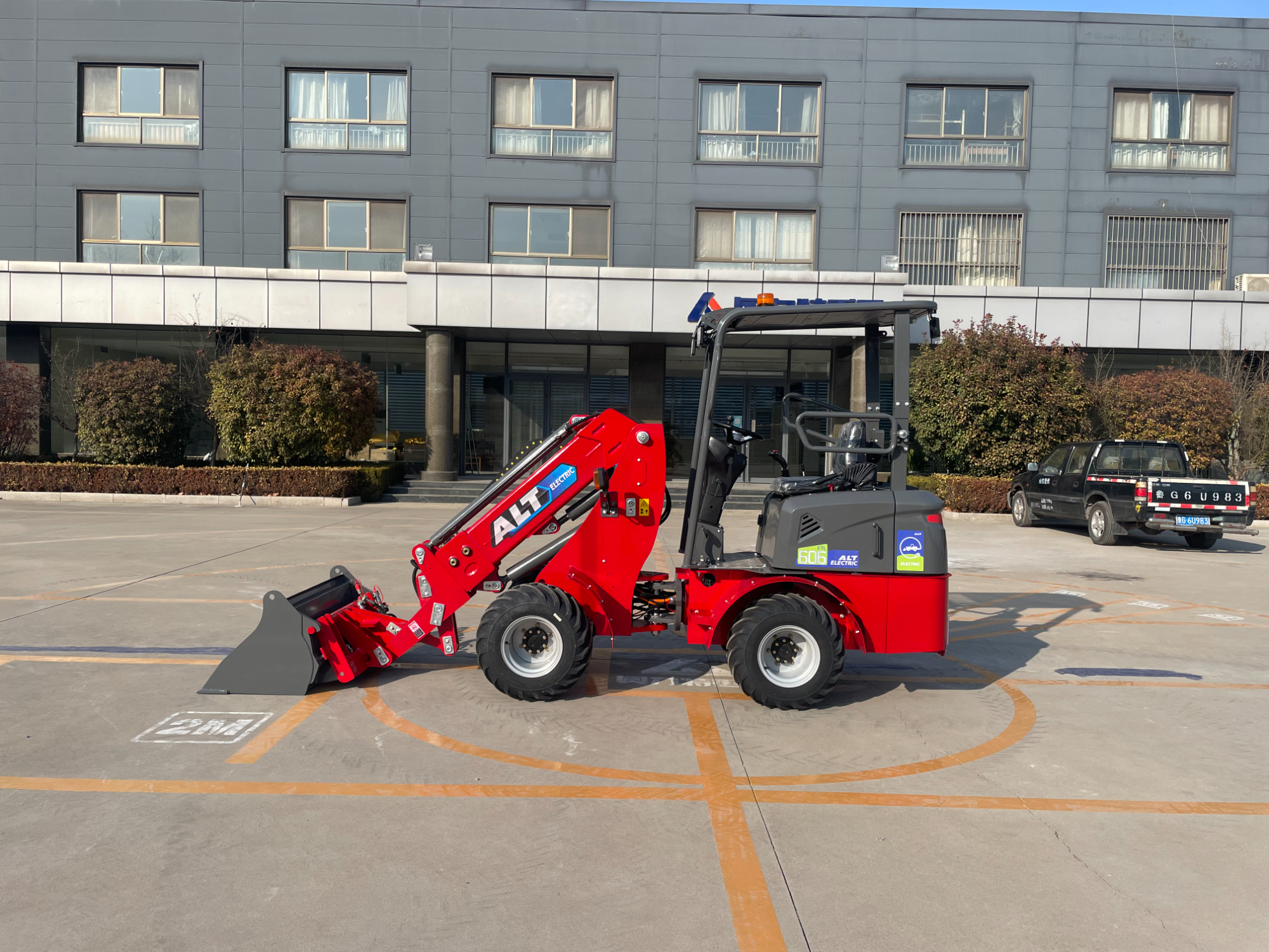 AOLITE 2024 new arrival ETL600 eletric telescopic mini loader,new energy high efficiency four wheel drive telescopic loader