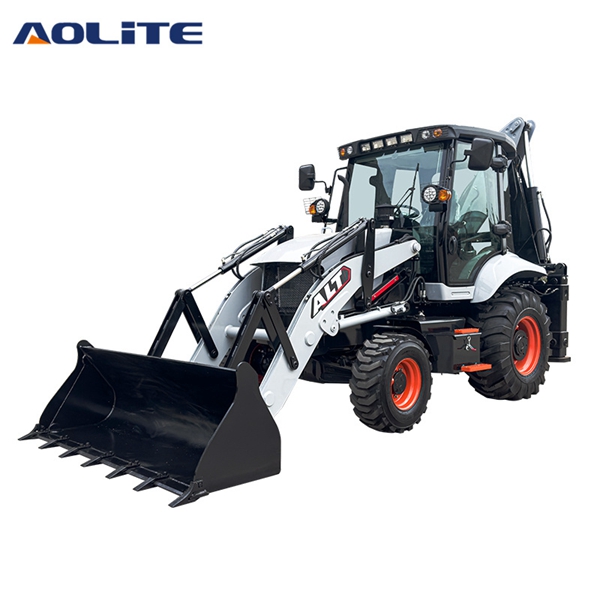 S?cherheets- an Zoufuss mat dem groussen Backhoe