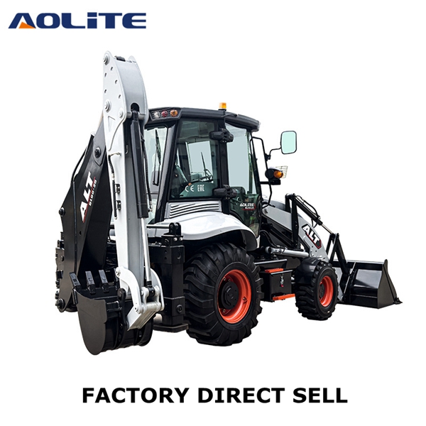 Gebrauch vum Power Shift Backhoe