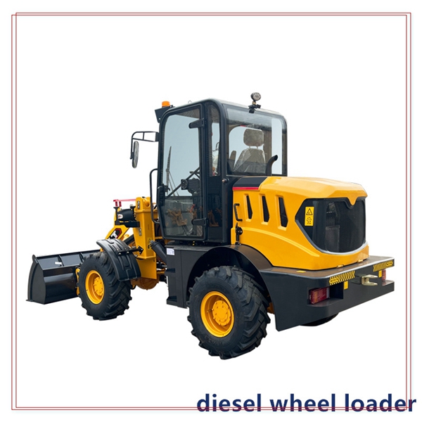 S?cherkeitsma?nahmen bei der Benotzung vun engem Compact Front End Loader