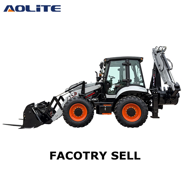 Utilizing Backhoe and it’s tiny Loader