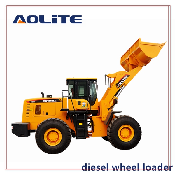 Zeechen vun engem Compact Front End Loader