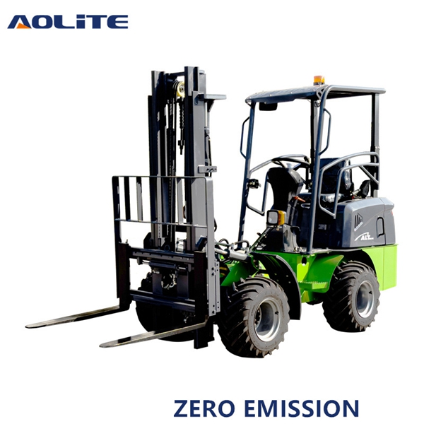 Utilizing a 4 Wheel Electric Forklift