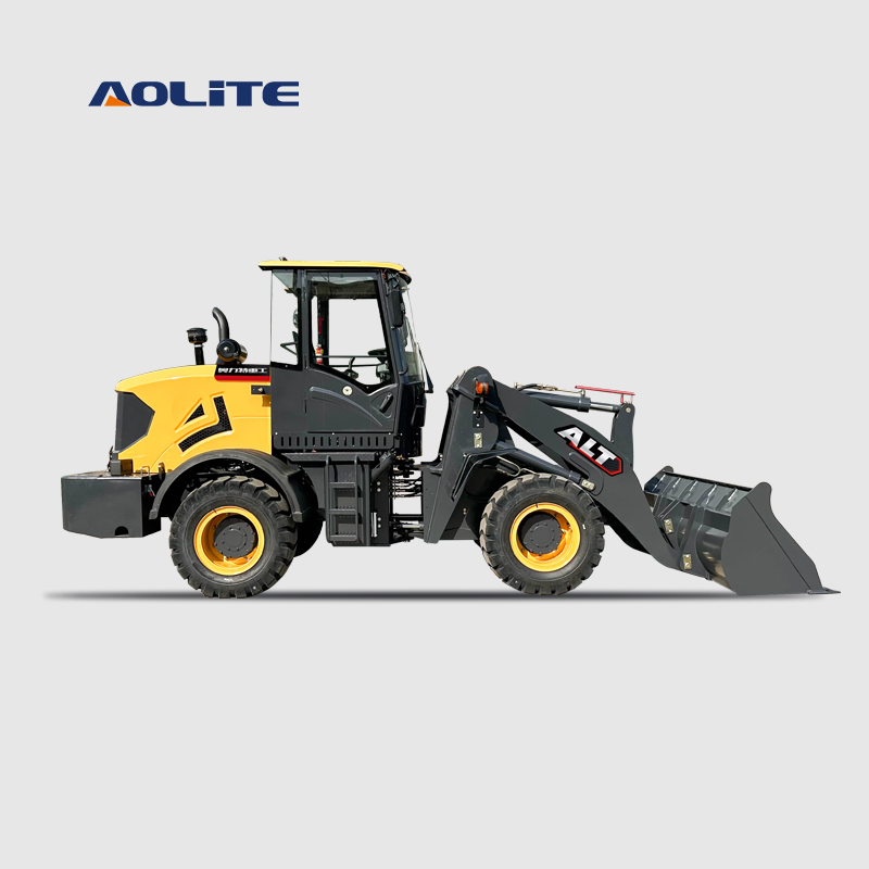 AOLITE 620C 2ton Chinese diesel wheel loader articulated compact front end shovel loader CE certification