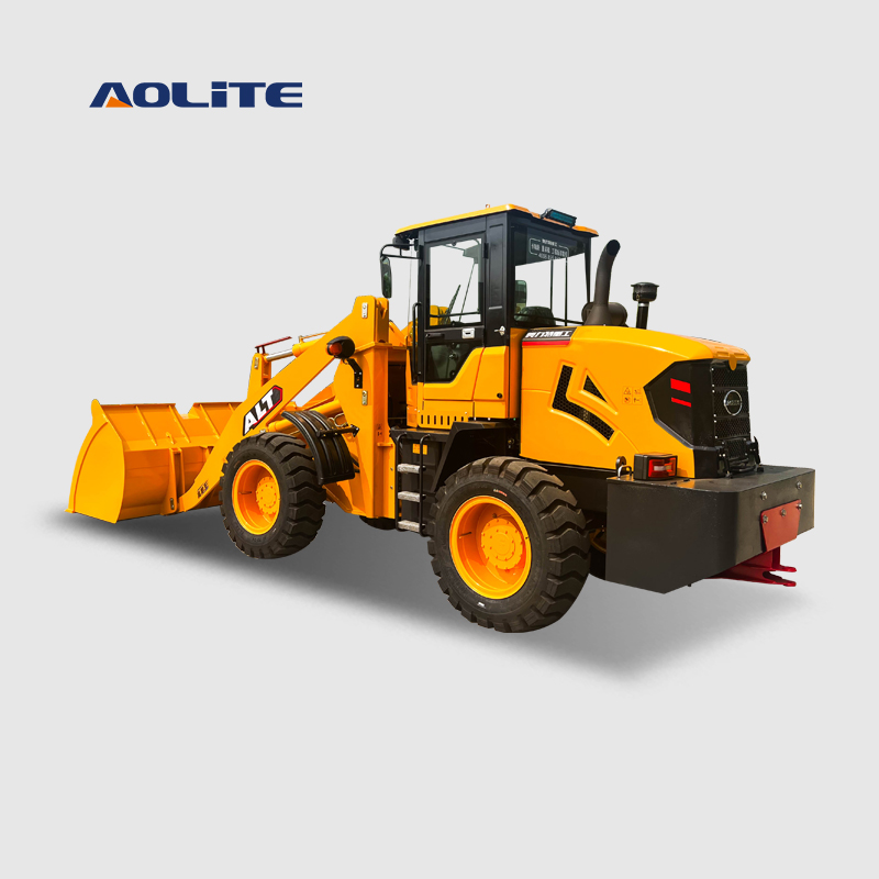 AOLITE 948K High-Lift Wheel Diesel Loader, specialized agricultural machinery with a 2.7m3 grain bucket