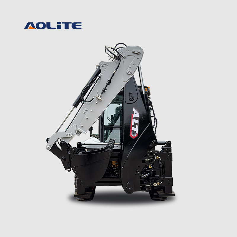 AOLITE BL105 new model backhoe excavator wheel loader 4x4 CE certification 2.5 ton with price