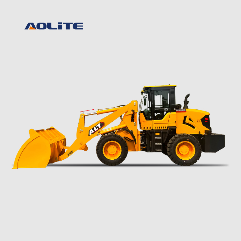AOLITE 948K High-Lift Wheel Diesel Loader, specialized agricultural machinery with a 2.7m3 grain bucket