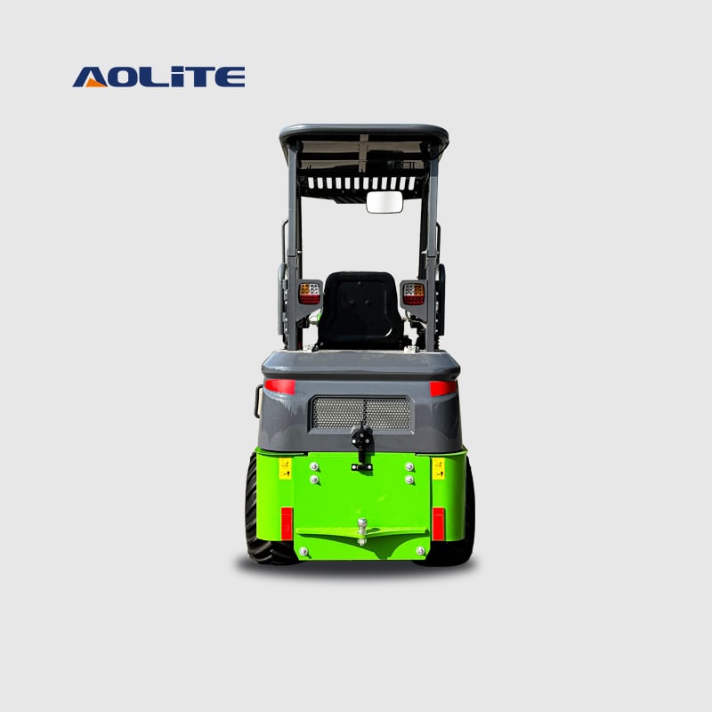 AOLITE 606 four wheel drive small 660kg mini electric loader 0.6 zld-06 electric loader with battery charger