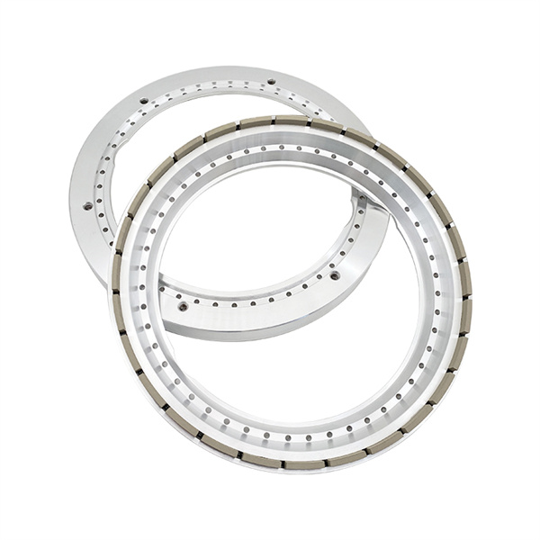 Enhanced finishing with the Double Row Diamond Cup Wheel