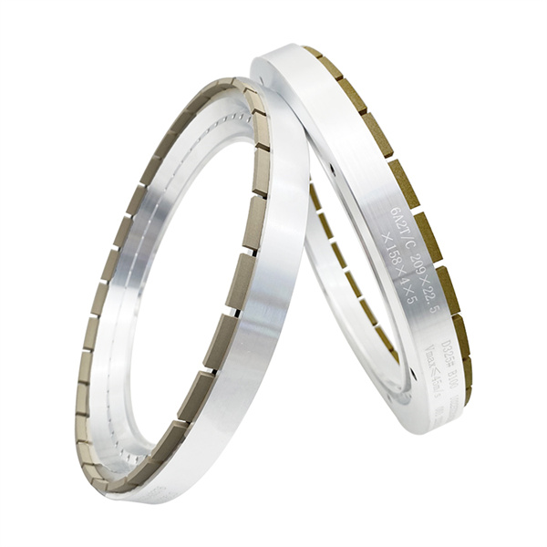 Greater durability with the Double Row Diamond Cup Wheel