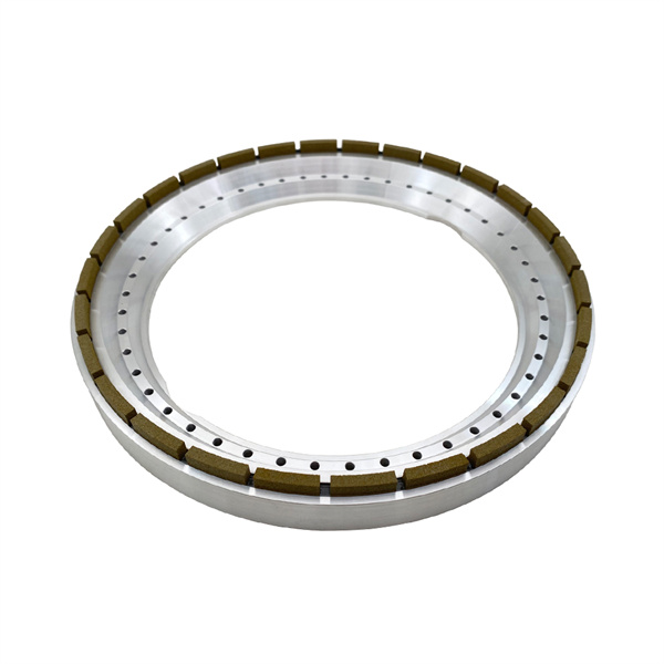 Increased productivity with Double Row Diamond Cup Wheels