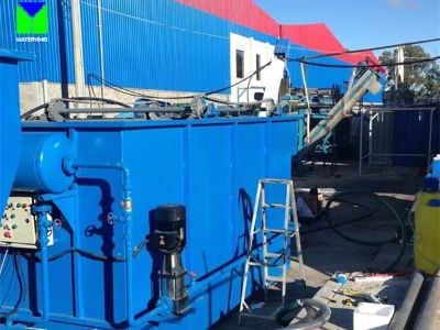 Prestasie-metriek wat gebruik word om 'n waterafvalwaterbehandelingsaanleg te evalueer