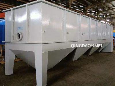 Système de traitement des eaux usées par sédimentation lamellaire pour clarificateur agricole en acier carbonneux anti-corrosion avec réservoir de décantation
