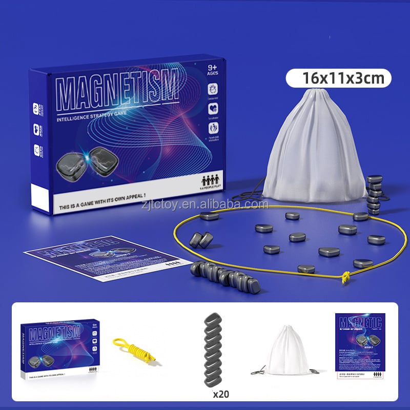 Magnetic effect chess children's casual games interactive board games logic thinking magnet against chess educational toys factory