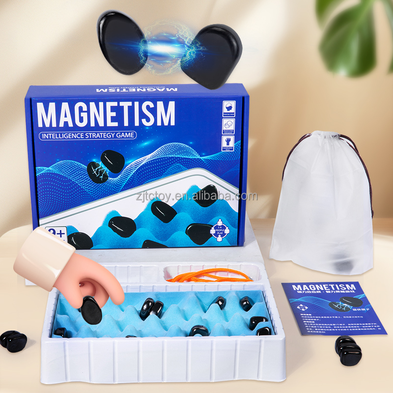 2024 Popular Magnetic Effect Chess Game Two-players Kids Board Game Party Time Logical Thinking Funny Game supplier