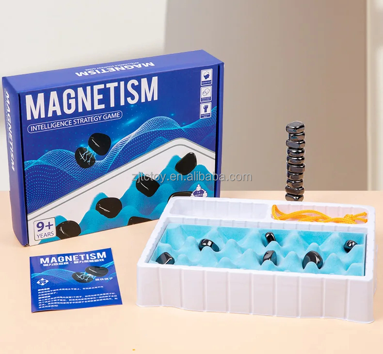 2024 Popular Magnetic Effect Chess Game Two-players Kids Board Game Party Time Logical Thinking Funny Game manufacture