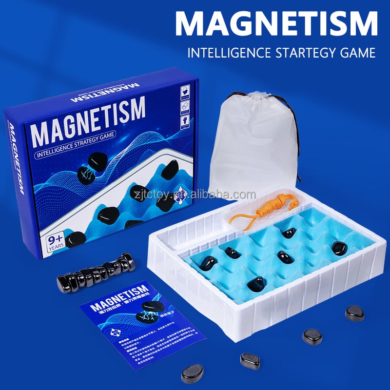2024 Popular Magnetic Effect Chess Game Two-players Kids Board Game Party Time Logical Thinking Funny Game manufacture