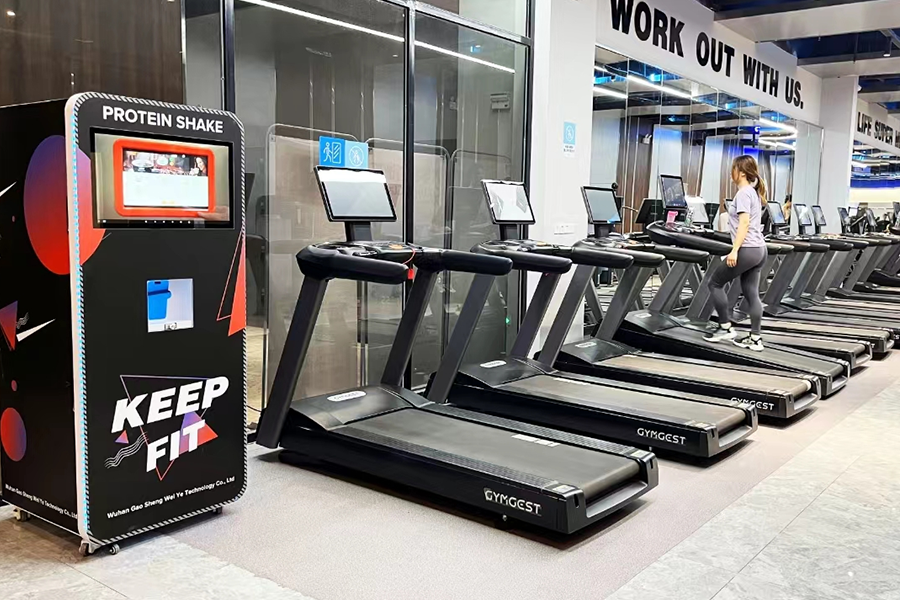 Máy bán protein GS805 trong phòng tập thể dục