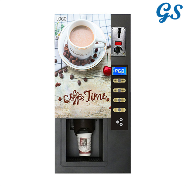 Istirahat sejenak, isi ulang energi, dan nikmati secangkir kopi atau teh yang sempurna dengan mesin penjual kami.