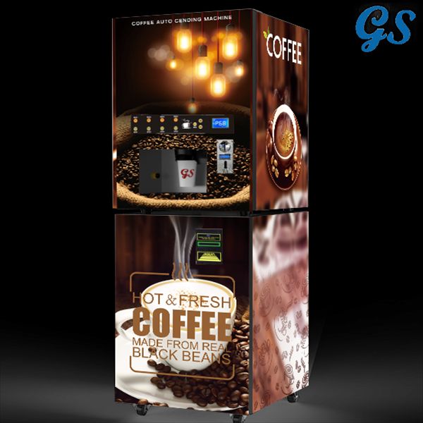 Nhận liều caffeine của bạn với máy bán hàng tự động thanh toán bằng thẻ hiện đại nhất của chúng tôi