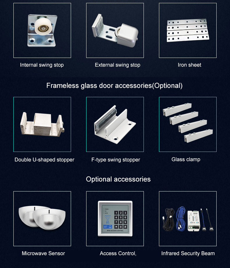 ORD-200TD Automatic telescopic sliding door system operator details