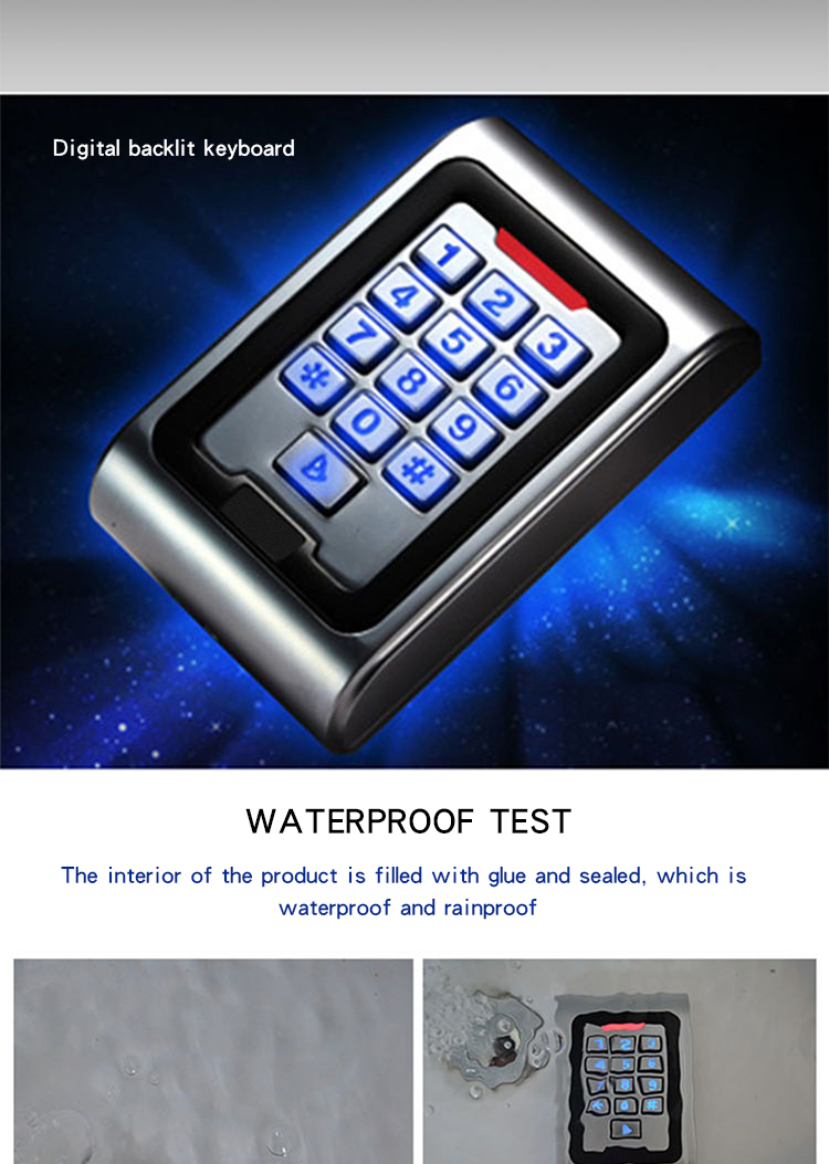 Oredy metal keypad controller panel access control machine for automatic sliding door manufacture
