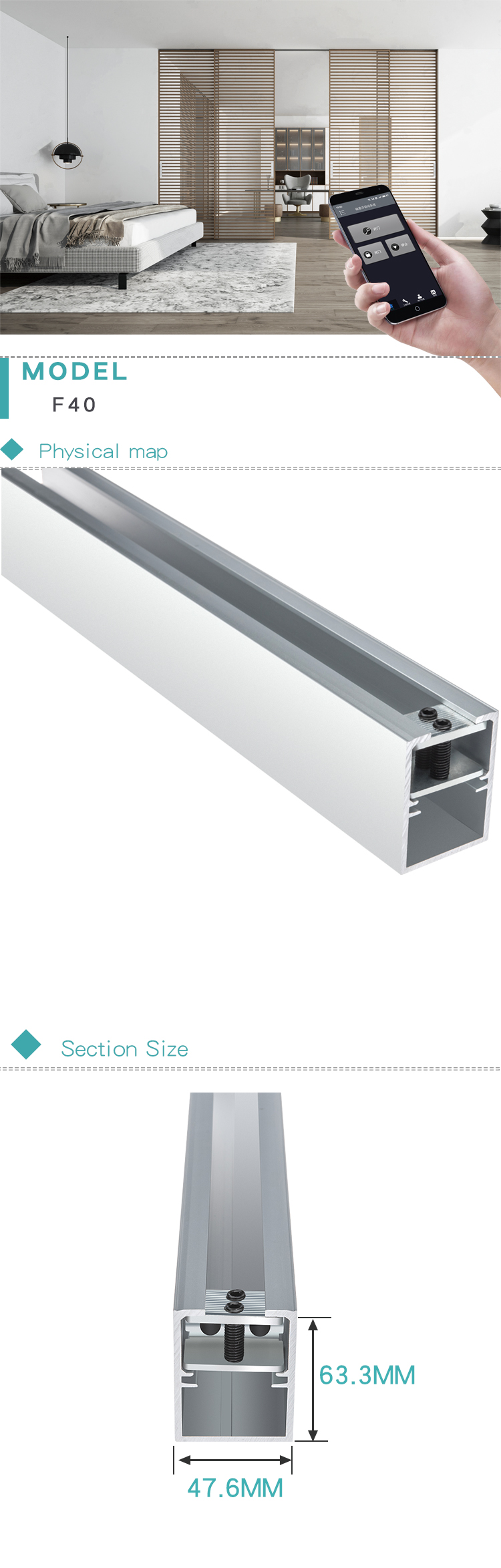 oredy commercial aluminium automatic magnetic levitation door opener with control remotely manufacture