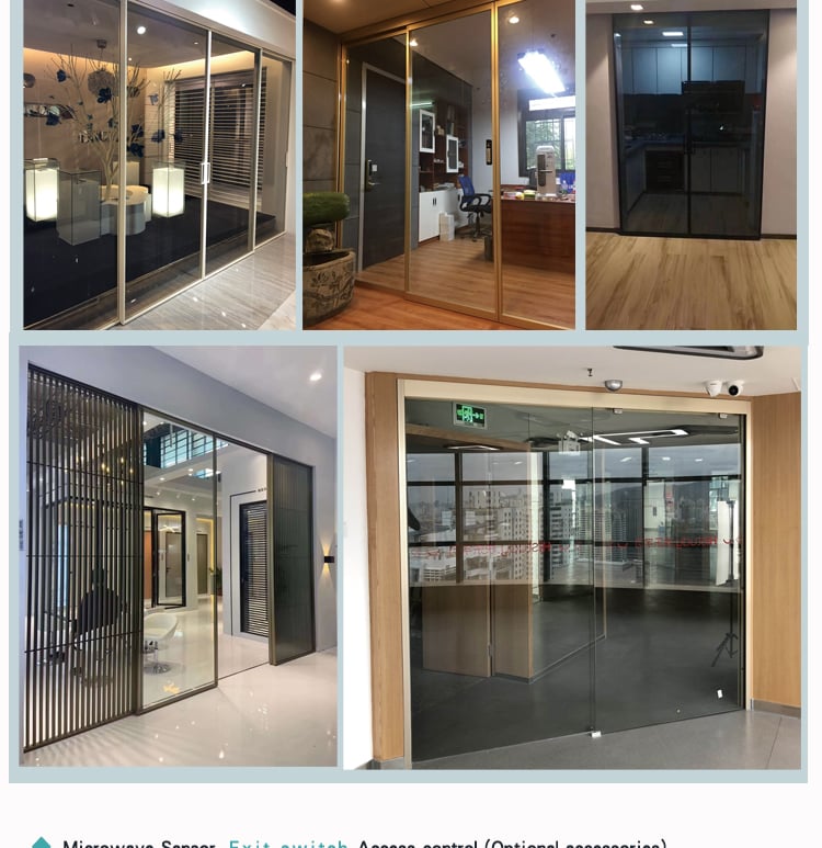 OREDY Automatic Maglev Door Sliding Door Automatic Door Opener Operator Machine 200kgs for hotel factory