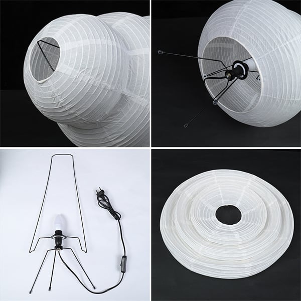 The delicate beauty of Noguchi rice paper lamps in your home decor