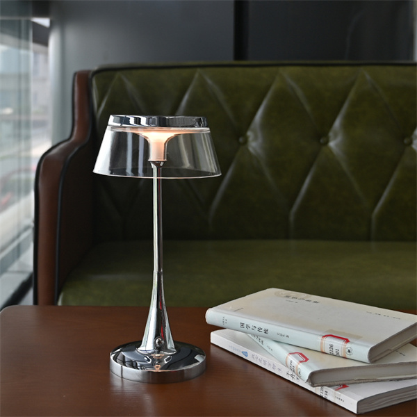 Create the perfect ambiance in any room with the versatility of a recharge table lamp.
