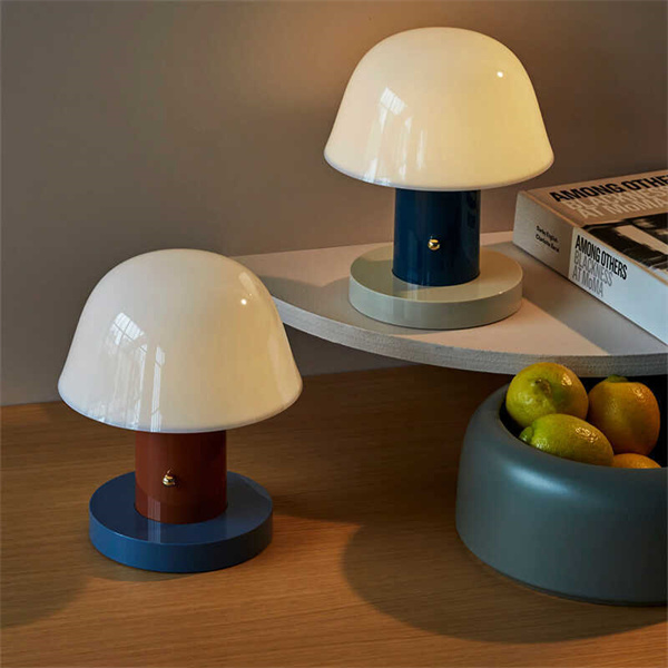 Say goodbye to tangled cords with a rechargeable bedside light