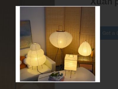 Eco-Friendly & Aesthetic: Why Xuan Paper Lamps Are Gaining Popularity
