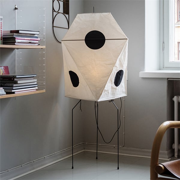 Elevate your lighting design with a stylish and modern rice paper lamp.