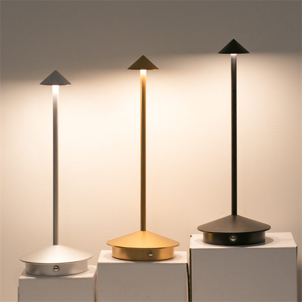 Enjoy adjustable lighting wherever you go with a rechargeable desk lamp