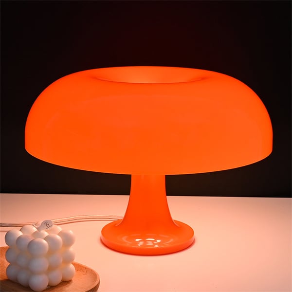 Bring nature indoors with a stylish mushroom lamp table