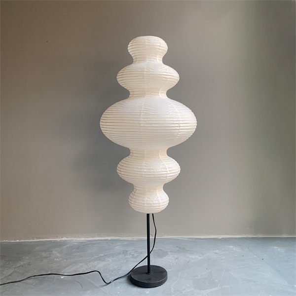 Modernize your home with a stylish floor rice paper lamp