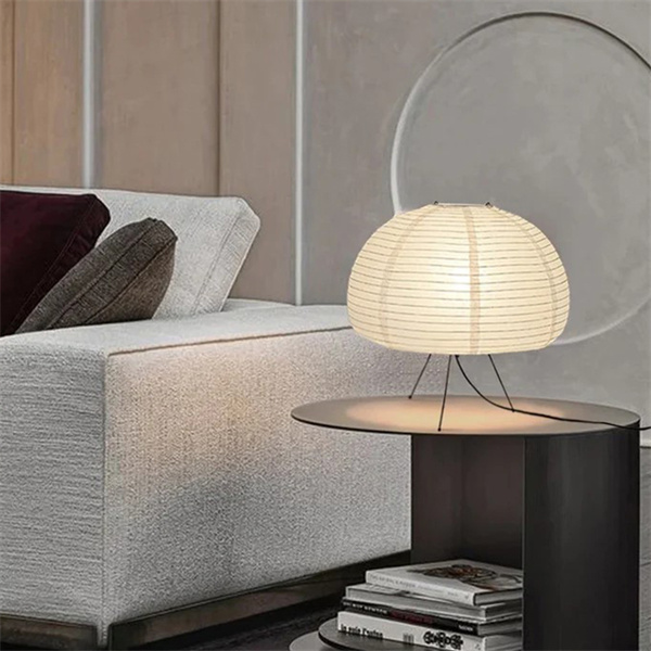 Transform your room into a peaceful oasis with a rice paper table lamp