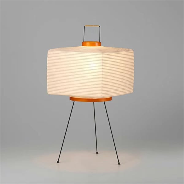 Add a touch of Asian-inspired elegance to your decor with a rice paper lamp.