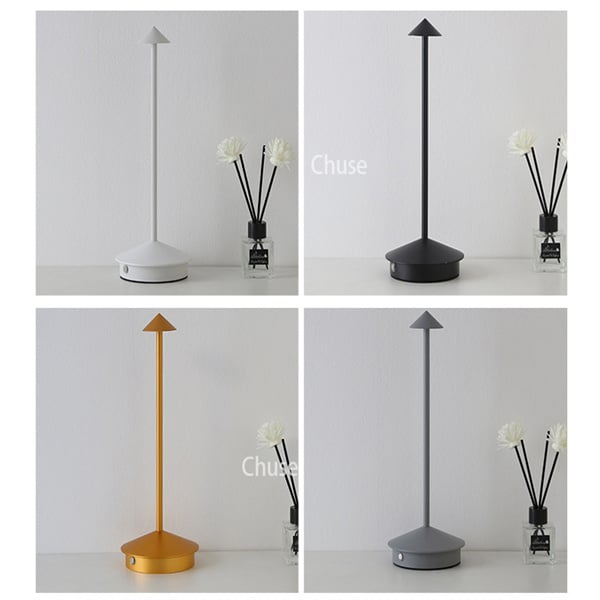 Keep your workspace well-lit and clutter-free with a rechargeable table lamp