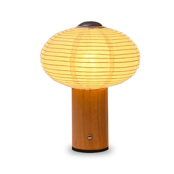 Bring a touch of zen to your space with a tranquil rice paper lamp table