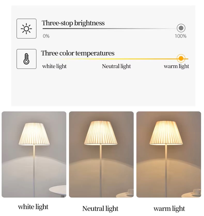 classic warm led reading floor lamp-1