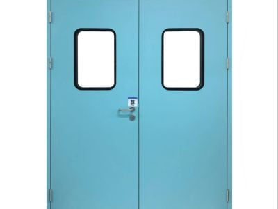 Stainless Steel Clean Room Doors for Corrosive Processing Environments