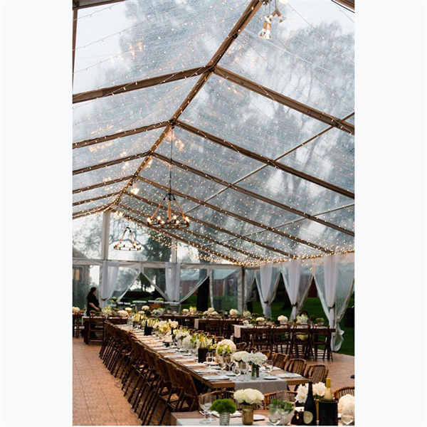 The Beauty of Natural Lighting in Glass Wedding Tents