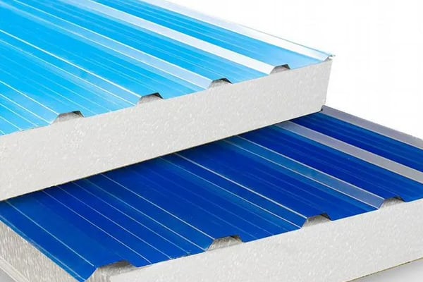 Color steel composite