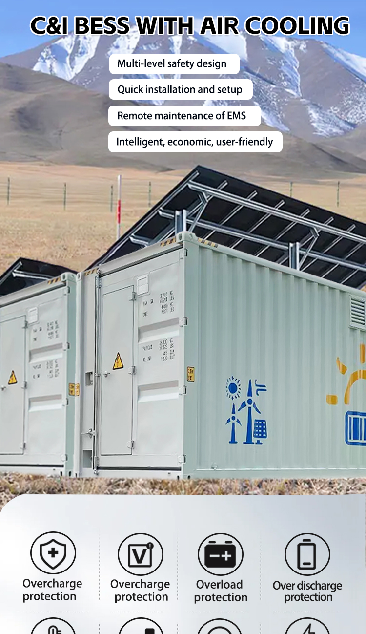 1075KWh Liquid Cooled ESS Energy Storage Solar Lifepo4 Battery Energy Storage System Container type energy storage factory